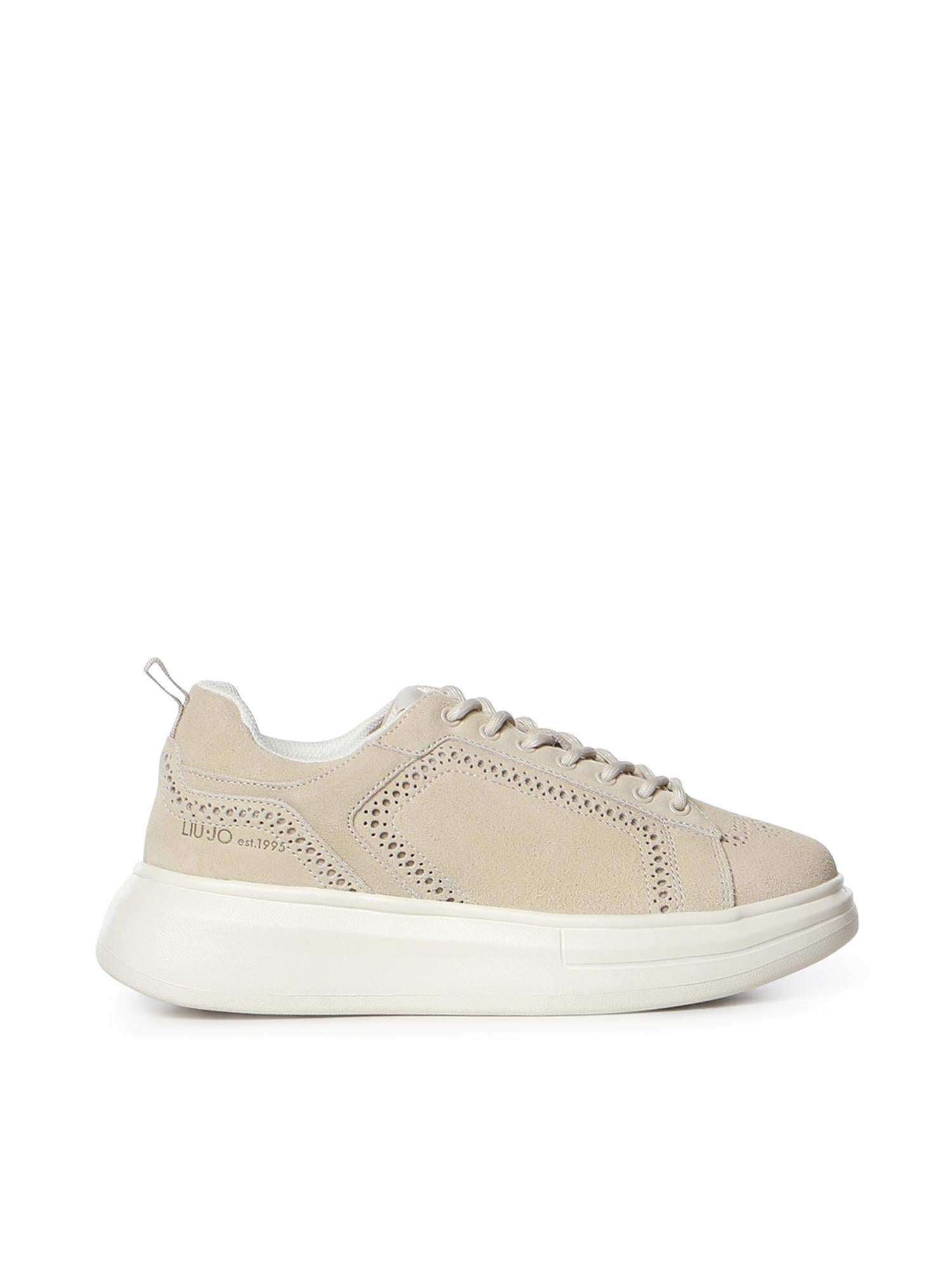Sneakers platform con logo 7B6003PX002 S3598 LIU JO 