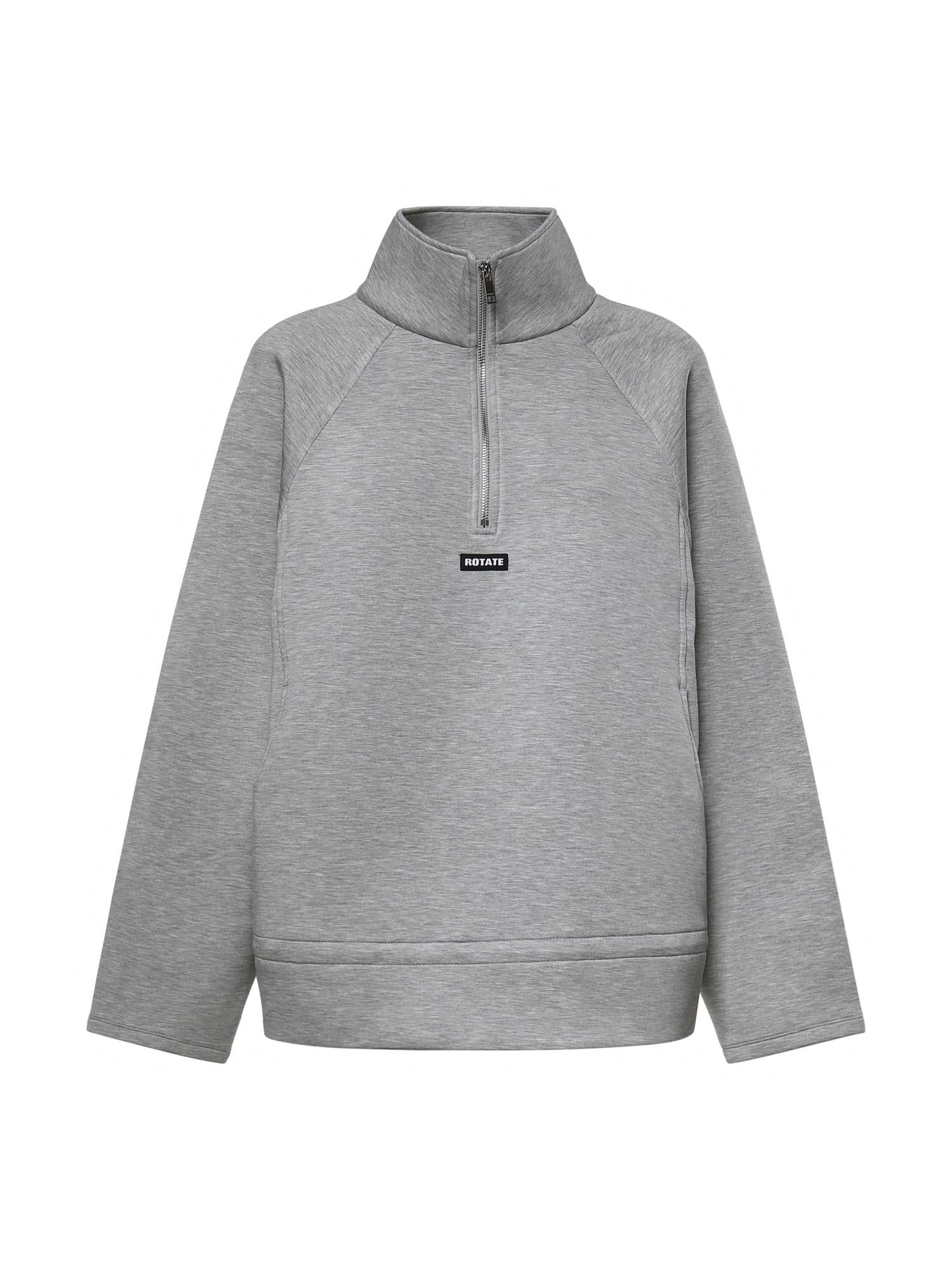 Giacca scuba half zip con logo 116241 1472 ROTATE 