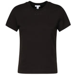 T-shirt in cotone AA9H0431J0105 995 ALAIA 
