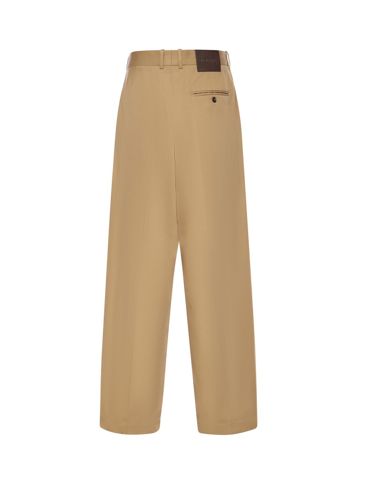 Pantaloni a gamba ampia in cotone H526Y04X67 3430 LOEWE 