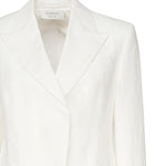 Blazer in twill di lino e viscosa 2512041022600 001 SPORTMAX 