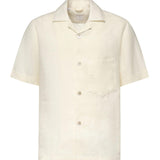 Camicia da bowling in lino M75CAMK09TES0I139 01NN ELEVENTY 