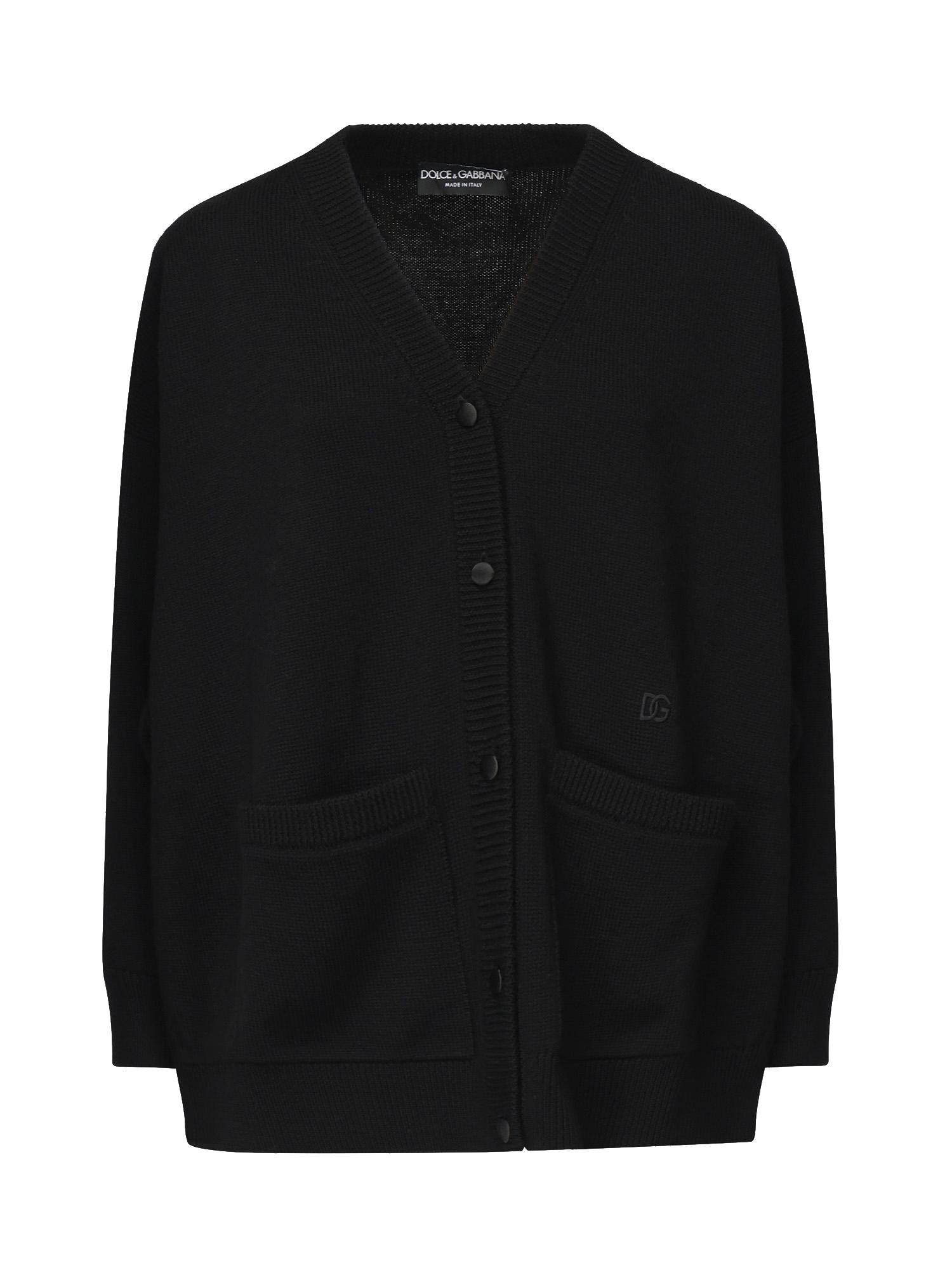 Cardigan con logo FXV64Z JCVXNN0000 DOLCE & GABBANA 