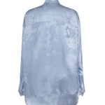 Camicia Cocoon Washed Crayon Allover in seta jacquard 850978 TTN105840 BALENCIAGA 
