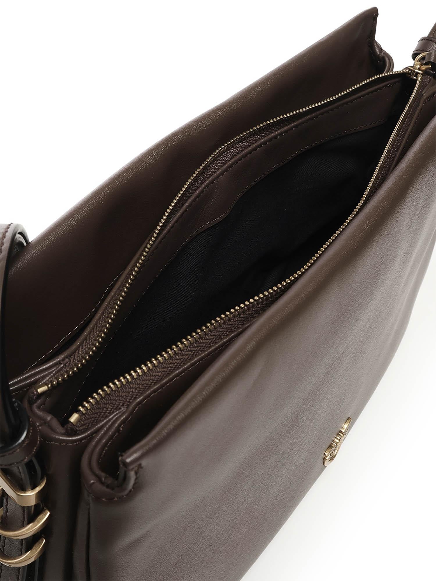 Borsa One, Two, Three Bag in pelle 105161 A0QOL74Q PINKO 