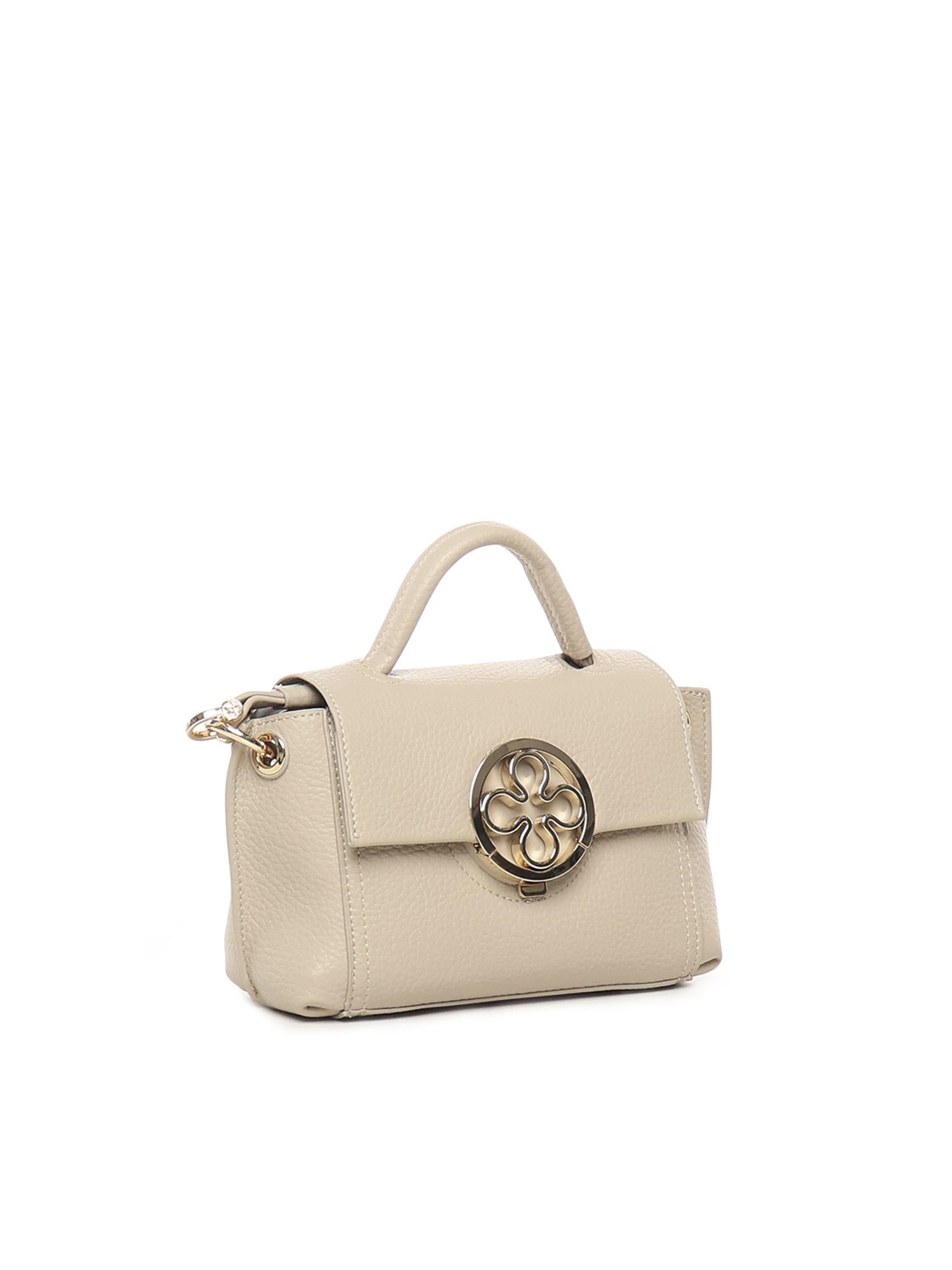 Borsa a mano Federica V small<BR/> 73BS9ER02 FEDERICA VECRU V° 73 