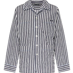 Camicia Vanity a righe con logo G5OI1T FBMFUS8053 DOLCE & GABBANA 