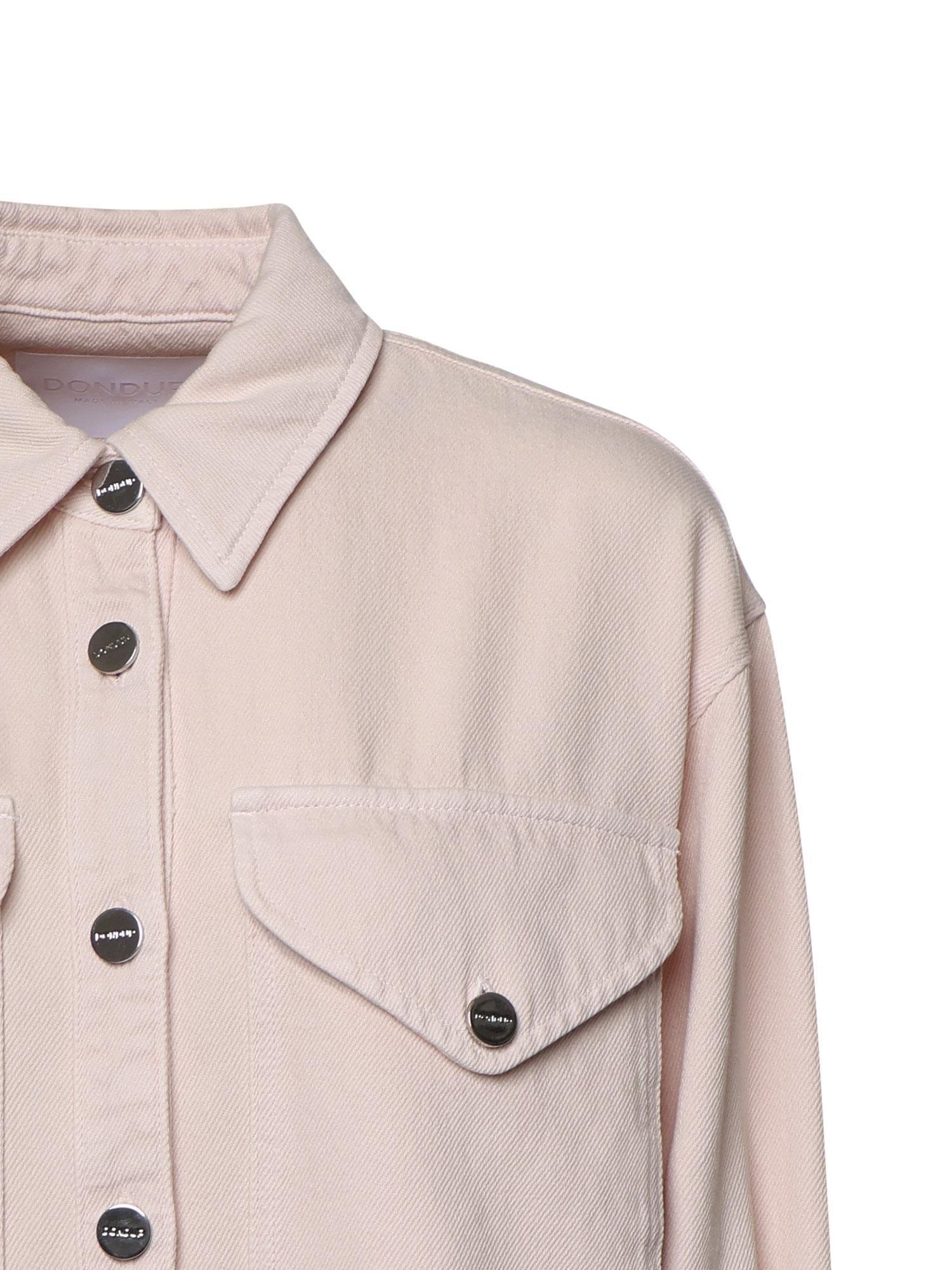 Overshirt in cotone DC460 BF0018YMB8511 DONDUP 