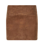 Gonna mini in suede G625 PL0586DXXX016 DONDUP 