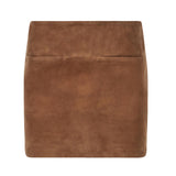 Gonna mini in suede G625 PL0586DXXX016 DONDUP 