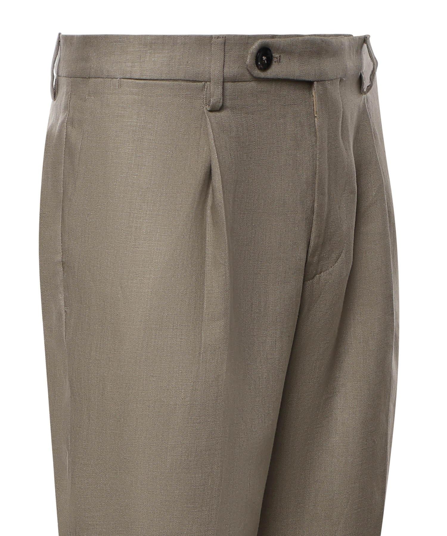 Pantalone Tk America in lino MCFRK3259S26 880 MICHAEL COAL 