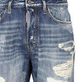Jeans Fraded Wash Bro<BR/> S74LB1752 D30011470 DSQUARED2 