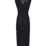 Abito in pizzo floreale 106588 A330Z99 PINKO 