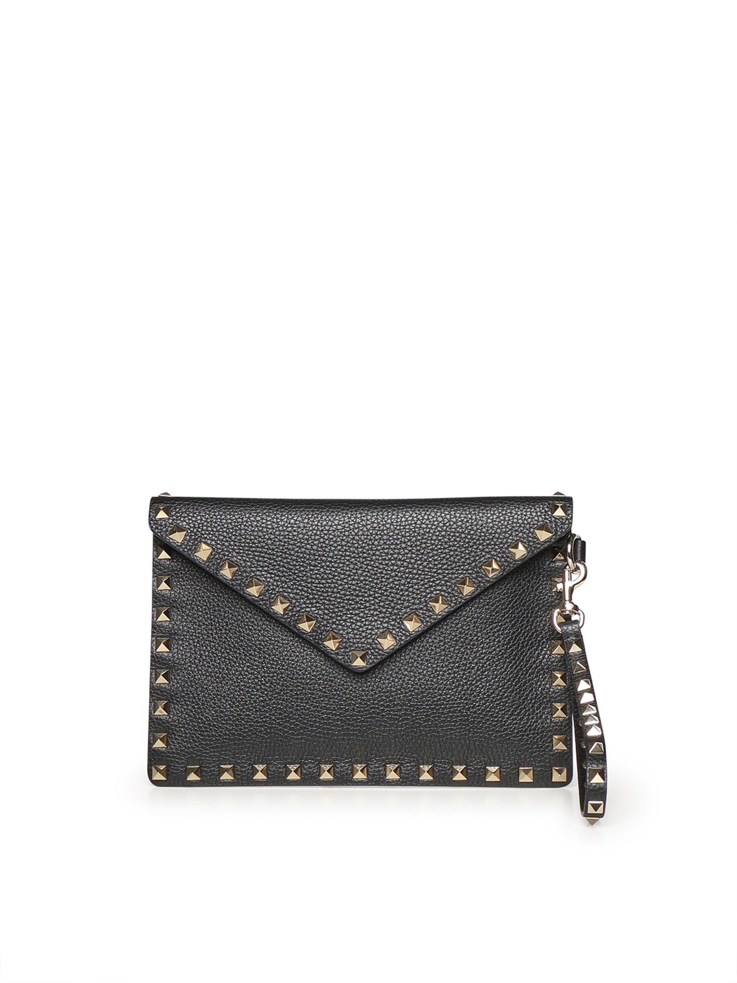 Pouch Rockstud in vitello granato 8W2P0P87 VSH0NO VALENTINO GARAVANI 