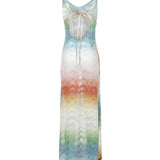 Abito copricostume lungo in viscosa lamé MC26SQ02 BR014HSM9X1 MISSONI 