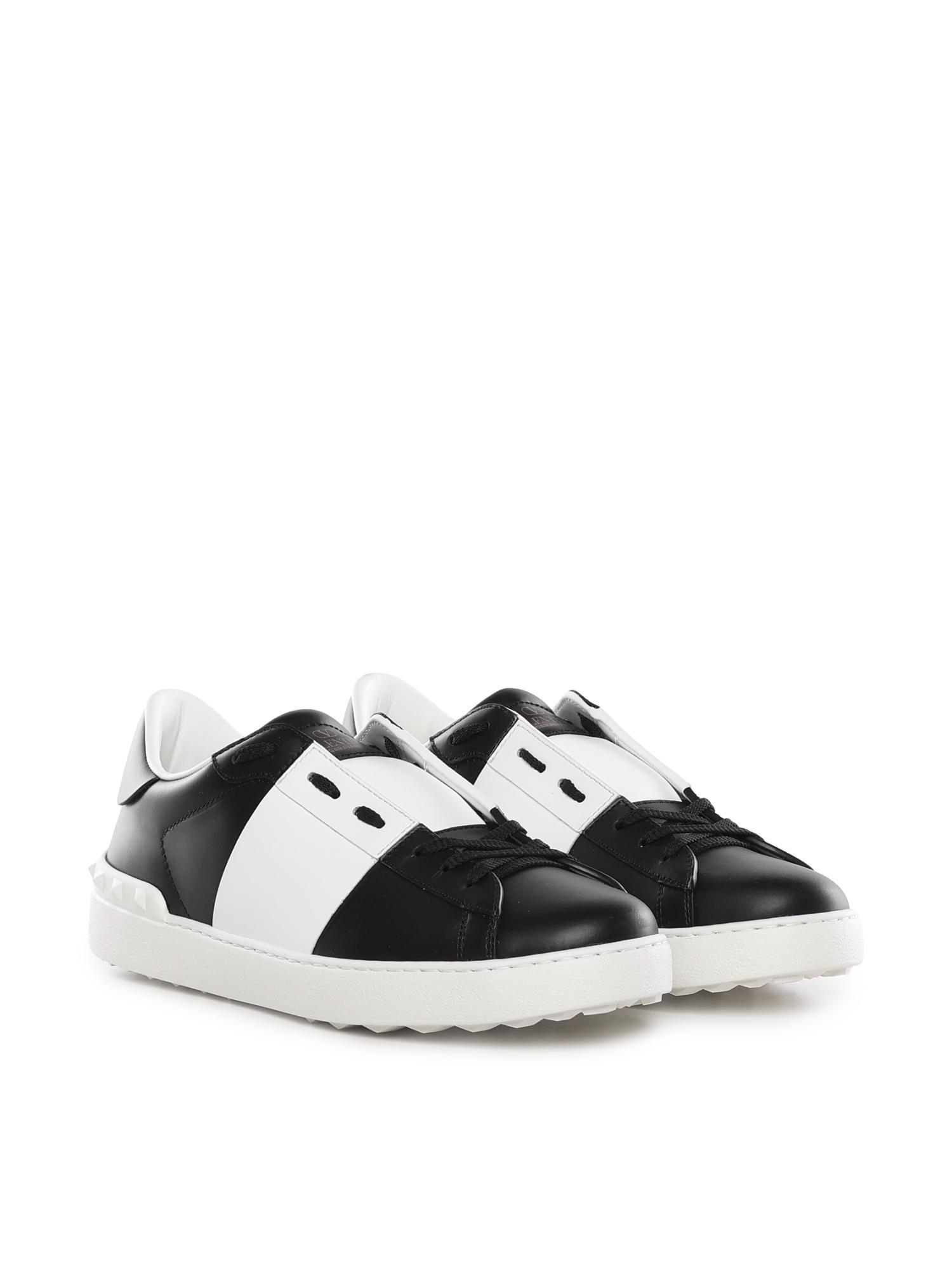 Sneaker Open in vitello 8Y2S0830 BLU0NI VALENTINO GARAVANI 