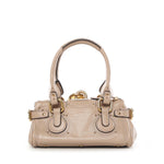 Borsa Paddington piccola in pelle granata CH26SS805P75 6I4 CHLOÉ 