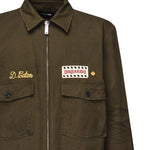 Giacca con zip e logo<BR/> S74AM1581 S41794728 DSQUARED2 