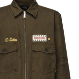Giacca con zip e logo<BR/> S74AM1581 S41794728 DSQUARED2 