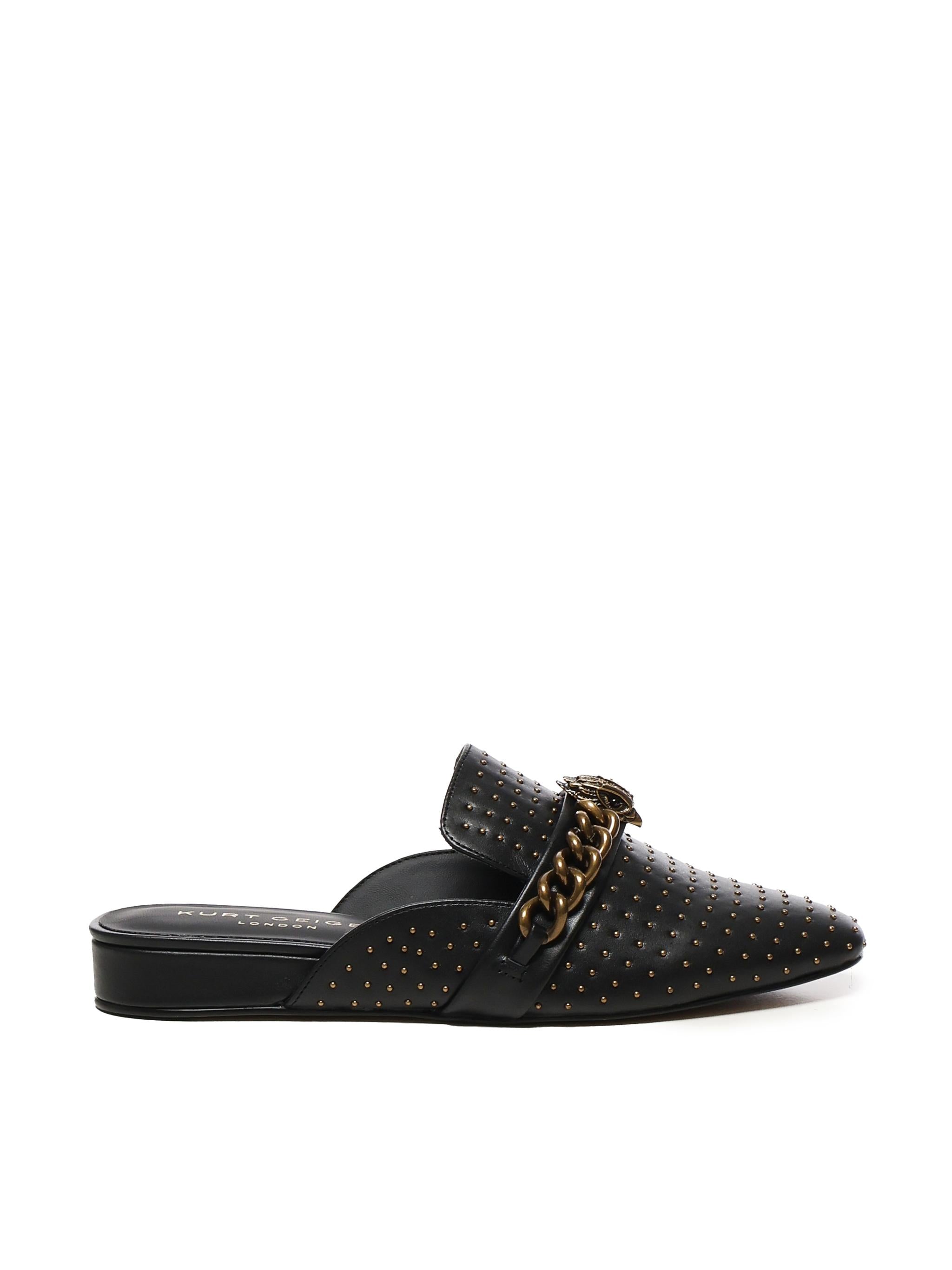 Mules Chelsea con dettaglio catena 5126400109 BLACK KURT GEIGER 