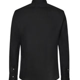 Camicia St.Regis in lino ST.REGIS NERO GALIANO 