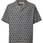 Camicia da bowling con stampa Toute la V all over 6V3AA111 AS0QTD VALENTINO GARAVANI 