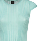Maglia Tambora a costine 104773 A1NDT65 PINKO 