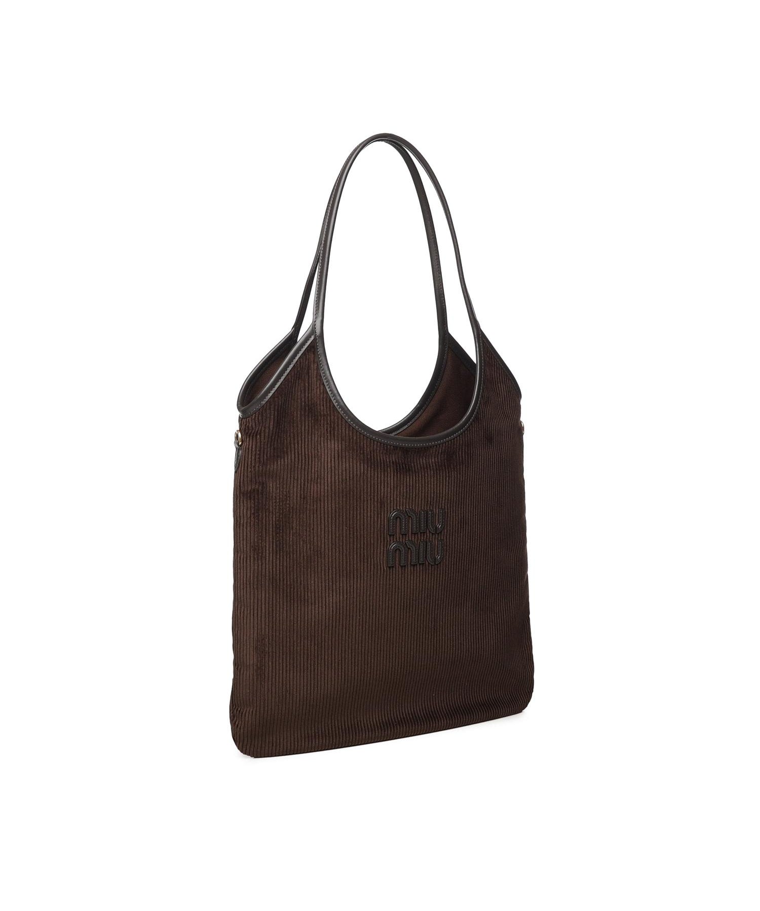Borsa IVY in velluto 5BG231 AF81F0192 MIU MIU 