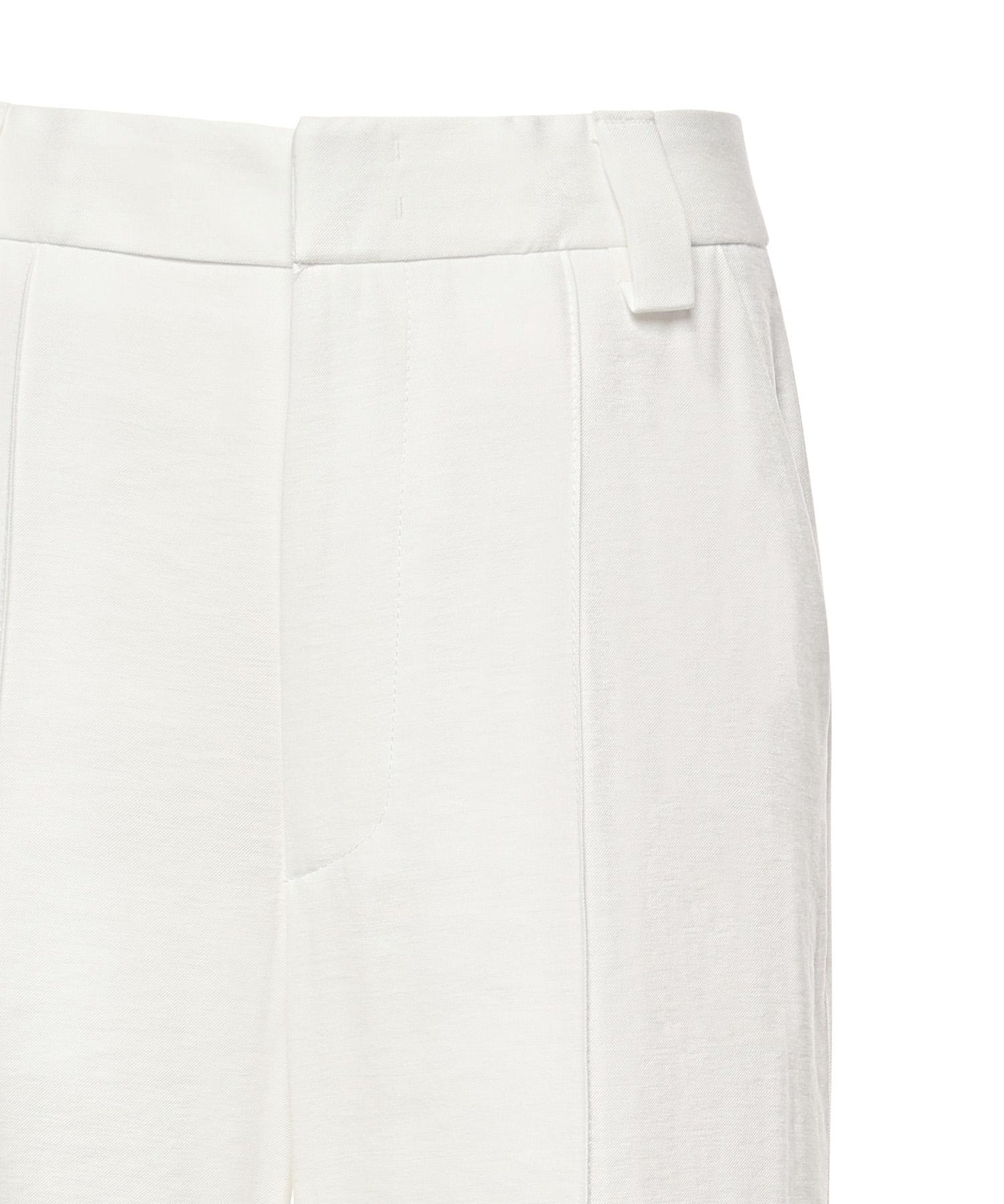 Pantaloni Abby in gabardina di viscosa DP883 IF0049DXXX001 DONDUP 