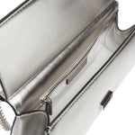 Borsa a spalla in pelle martellata metallizzata 30S5S9YC6M 040 MICHAEL MICHAEL KORS 