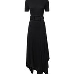 Abito in jersey con cintura AA9R3137J090D 995 ALAIA 