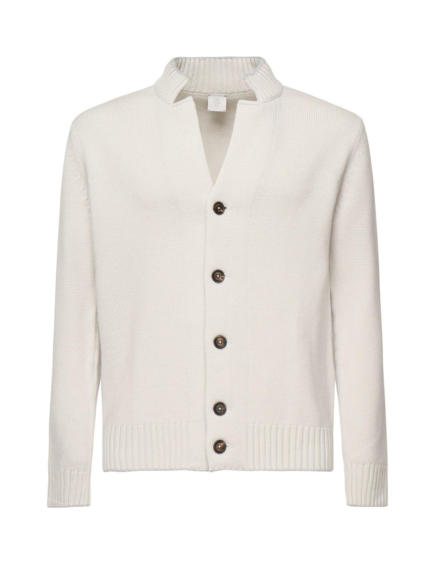 Cardigan in lana L76MAGL78MAG0L029 02-13 ELEVENTY 