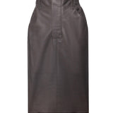 Gonna a matita in pelle 803422 YCEP21243 SAINT LAURENT 