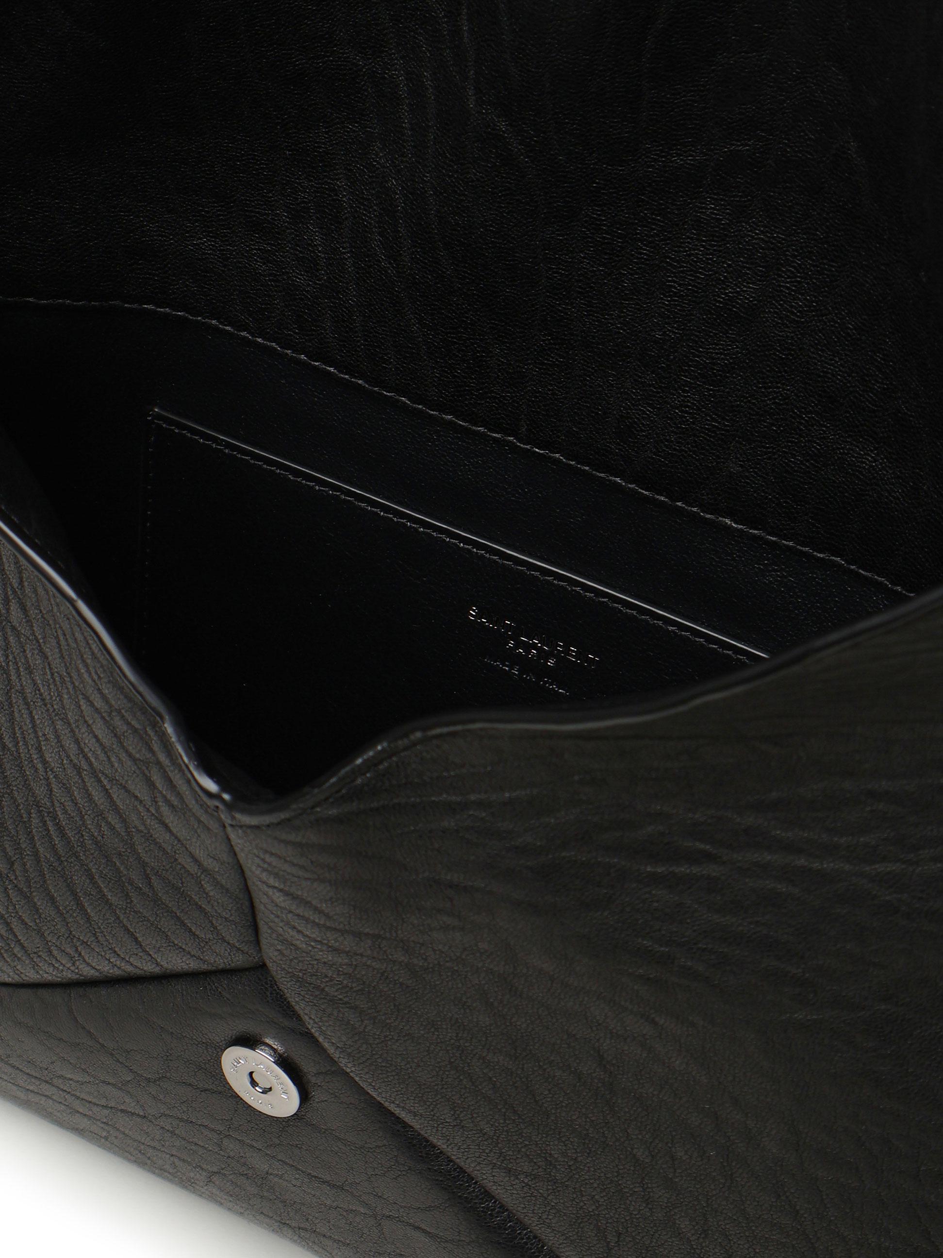 Pochette grande Cassandre in pelle di agnello 778181 AACIA1000 SAINT LAURENT 