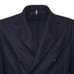 Blazer doppiopetto in misto cashmere<BR/> E4070B 79B SANTANIELLO 