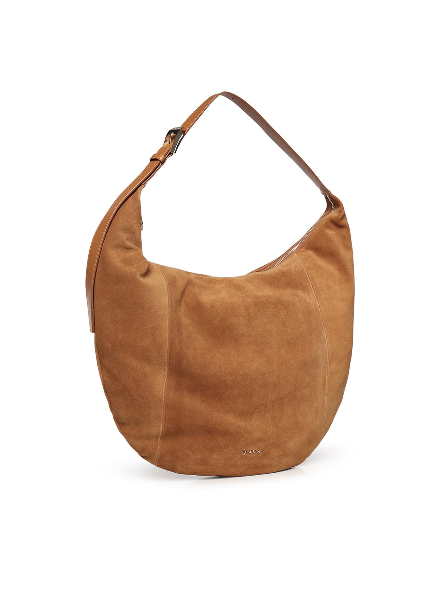 Borsa hobo in camoscio BIBP9WB01C 089 BIASIA 