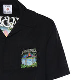 Camicia Volcano in seta MSP26SH003 09 CASABLANCA 