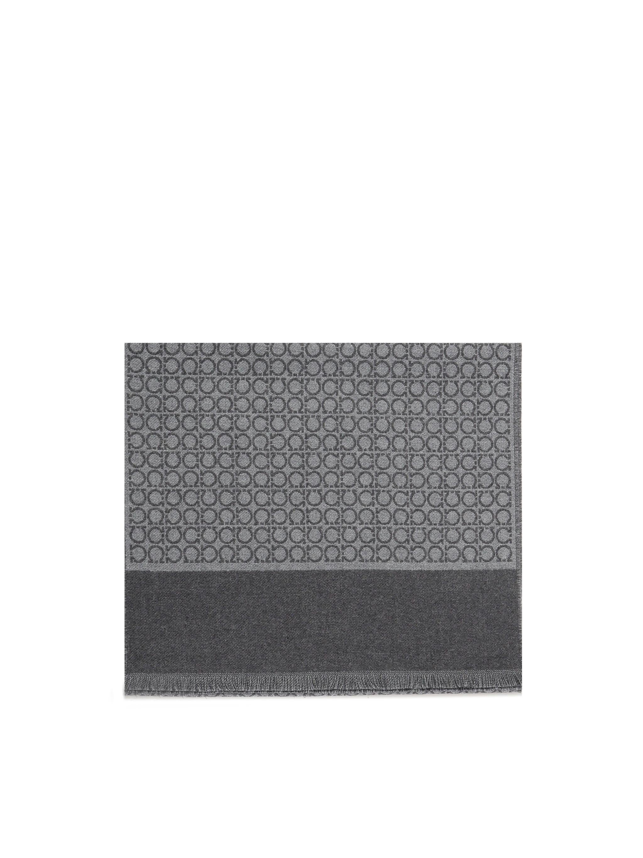 Sciarpa Gancini in cashmere 527047 671684003 FERRAGAMO 