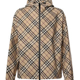 Giacca in twill Check 8101493 A5686 BURBERRY 
