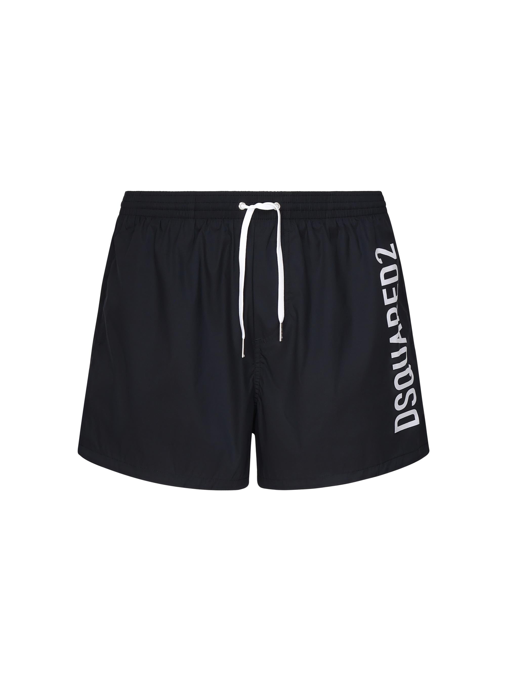 Boxer midi con logo D7B646000 417 DSQUARED2 