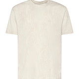 T-shirt in cotone con motivo Arnica MRMA0002 AKG31M0096 ETRO 