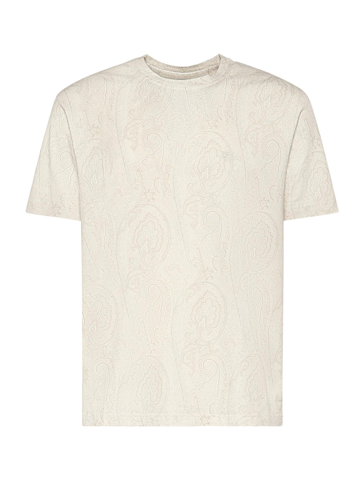 T-shirt in cotone con motivo Arnica MRMA0002 AKG31M0096 ETRO 