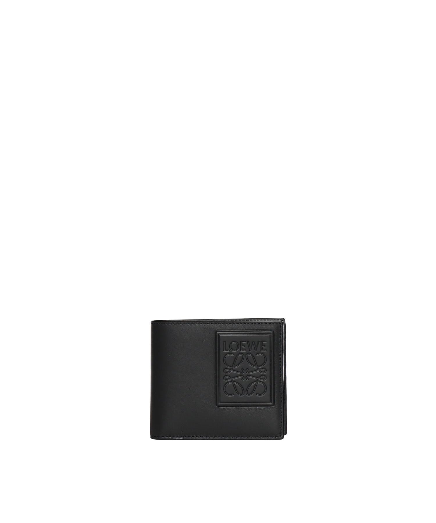 Portafoglio bifold in pelle di vitello C565302X07 1100 LOEWE 