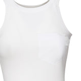Canotta in viscosa a costine<BR/><BR/> 2512361072600 001 SPORTMAX 