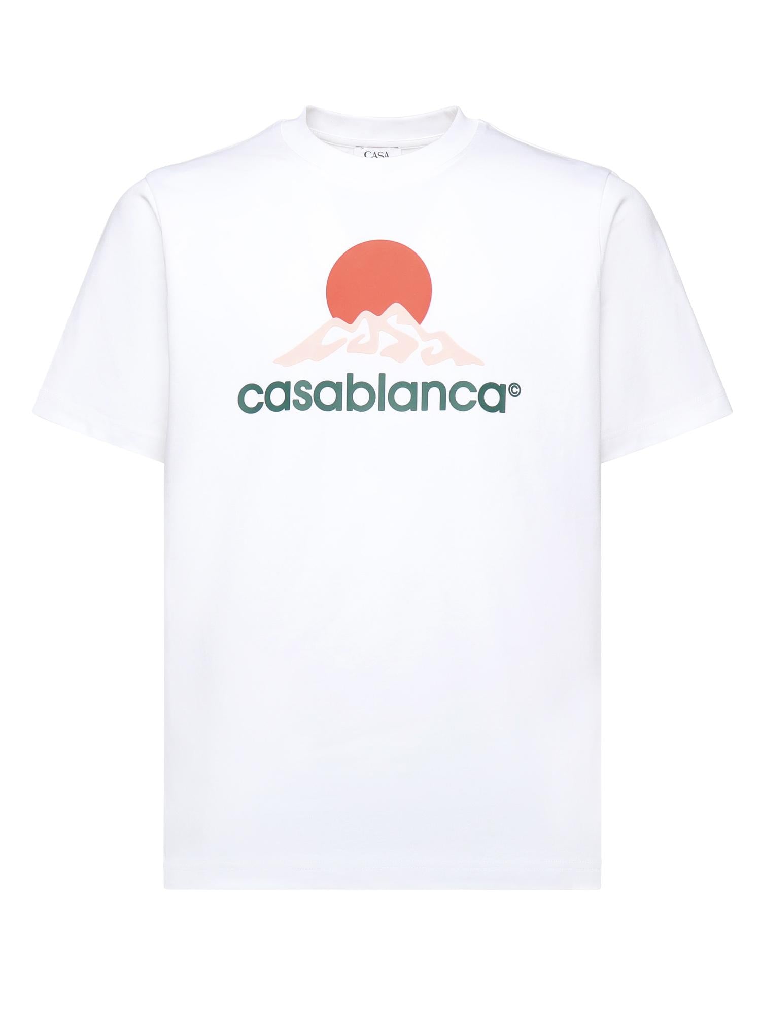 T-shirt con stampa MPF25JTS001 03 CASABLANCA 