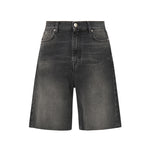 Shorts in denim con logo RMP25167BE  JOHN RICHMOND 