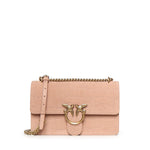 Borsa a tracolla media Love Bag One in pelle stampa coccodrillo 100941 A2YWQ36Q PINKO 