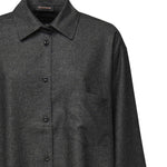 Camicia Oversize Georgina T160901B TNW045GREY MELANGE THE ANDAMANE 
