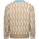 Cardigan "Le Cardigan Torsades" in lana ICA157WO018 OW Drôle de Monsieur 