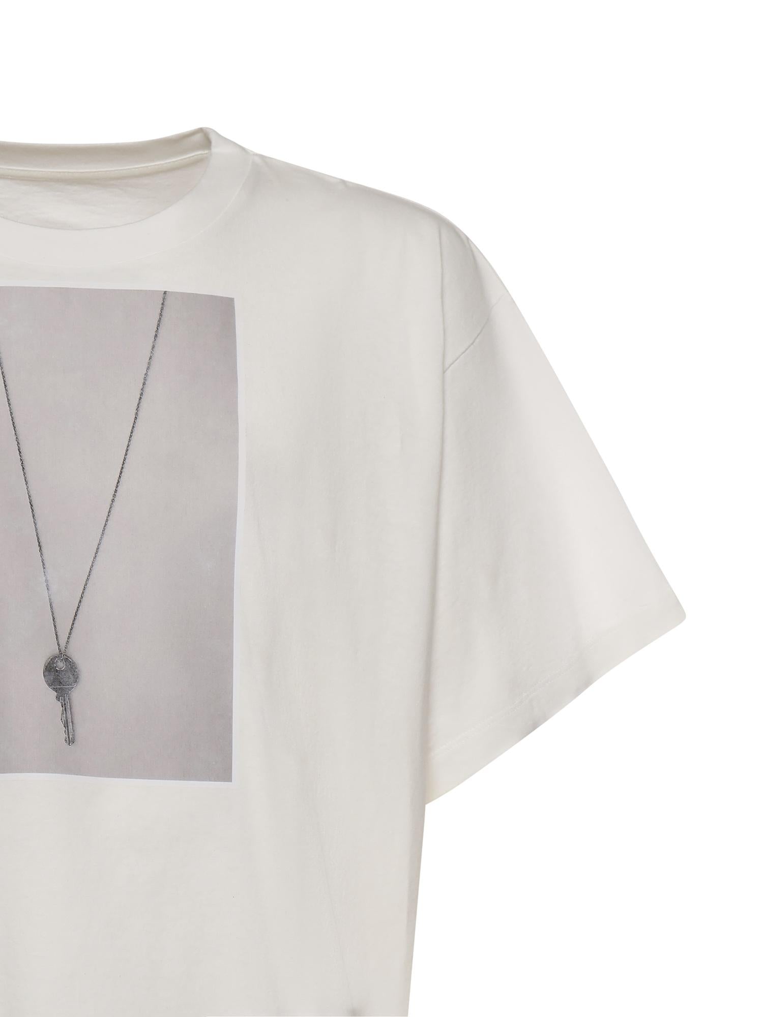 T-shirt con stampa in cotone SH0GC0068 M20050101 MM6 Maison Margiela 